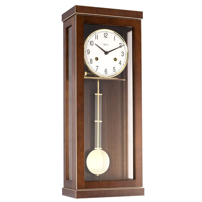 Regulateur Lindford "HERMLE" nussbaum messing