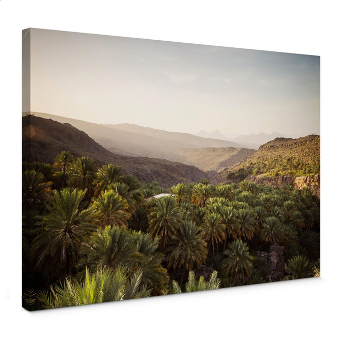 Leinwandbild Colombo - Oase im Oman