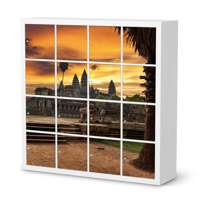Möbelfolie IKEA Expedit Regal 16 Türen - Angkor Wat- Bild 1