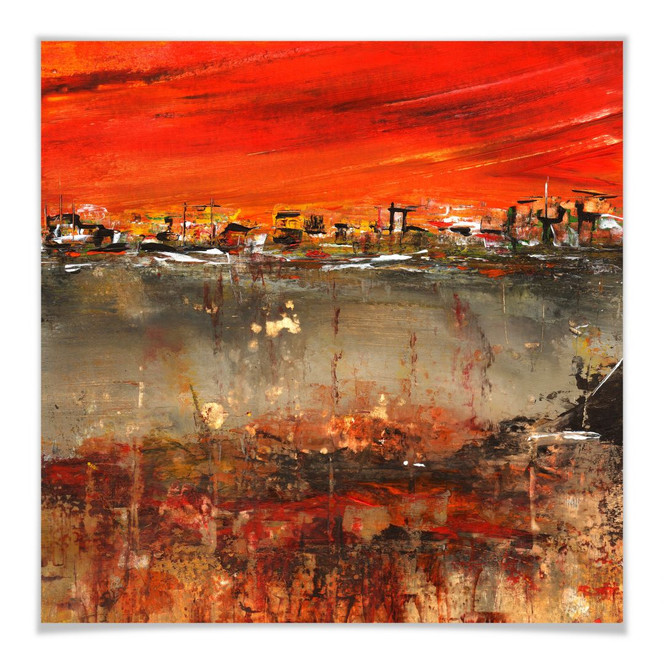 Poster Niksic - Am Rande der Stadt