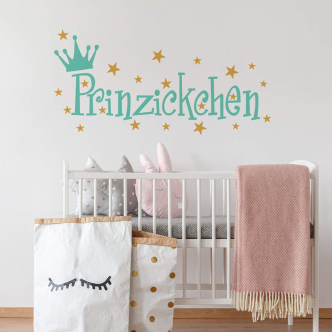 Wandtattoo Prinzickchen (2-farbig)