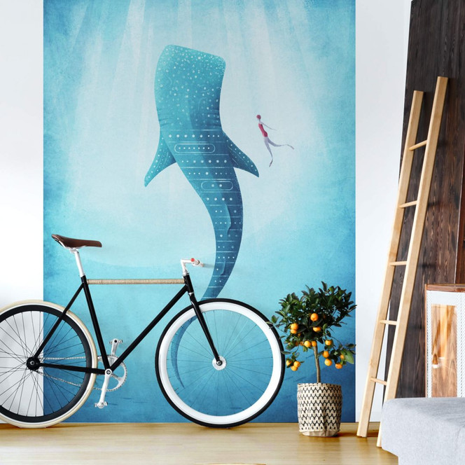 Fototapete Rivers - Der Walhai