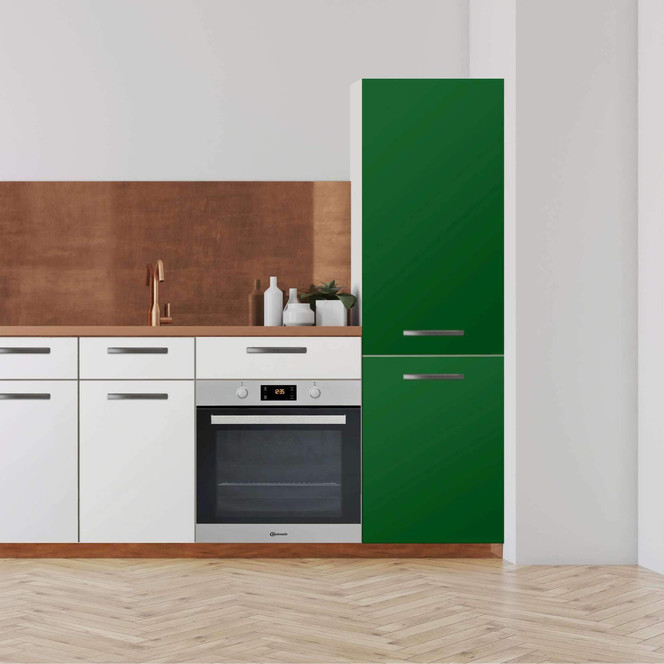 Klebefolie - Hochschrank (60x200cm) - Grün Dark- Bild 1