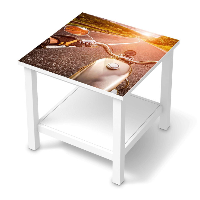 Möbel Klebefolie IKEA Hemnes Tisch 55x55cm - Easy Rider- Bild 1