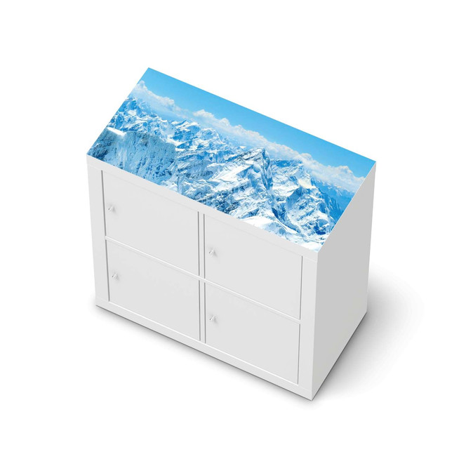 Möbelfolie IKEA Expedit Regal oben - Himalaya- Bild 1