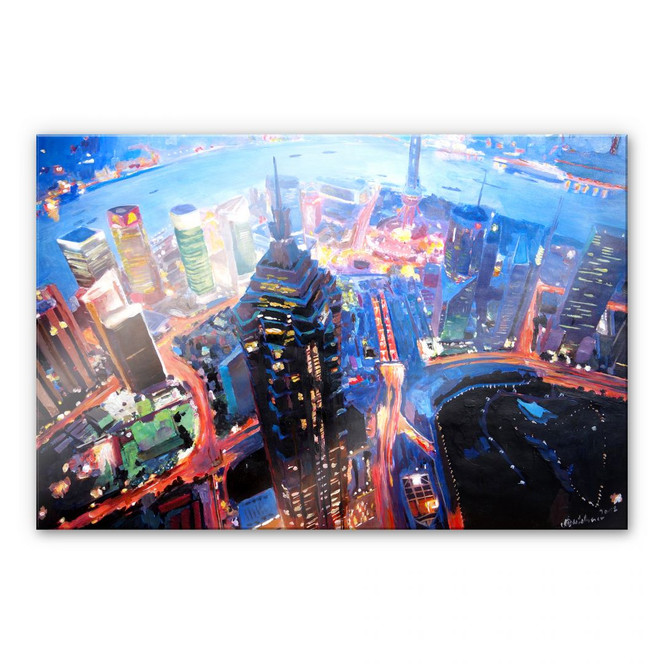 Acrylglasbild Bleichner - Shanghai