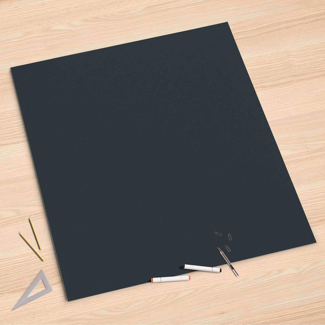 Folienbogen (90x90cm) - Blaugrau Dark- Bild 1