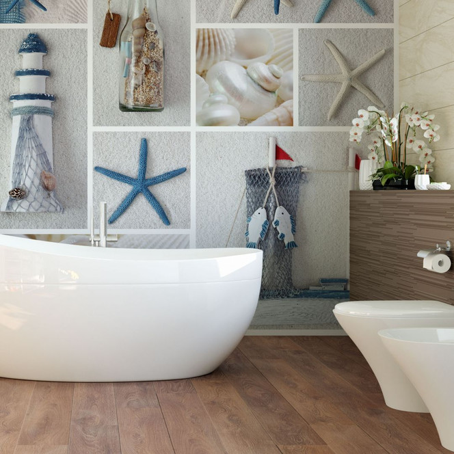 Fototapete Beach Collage - 240x260cm - Bild 1