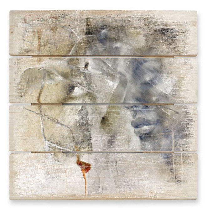 Holzbild Schmucker - Loslassen - Bild 1