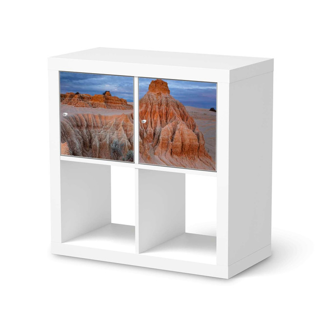 Möbel Klebefolie IKEA Expedit Regal 2 Türen (quer) - Outback Australia- Bild 1