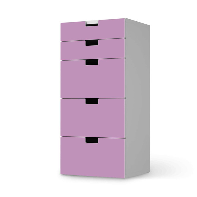 Möbel Klebefolie IKEA Stuva / Malad Kommode - 5 Schubladen - Flieder Light- Bild 1
