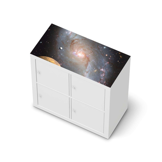 Möbelfolie IKEA Kallax Regal oben - Milky Way- Bild 1