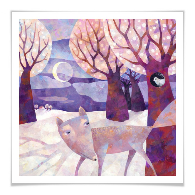 Poster Blanz - Winterwald