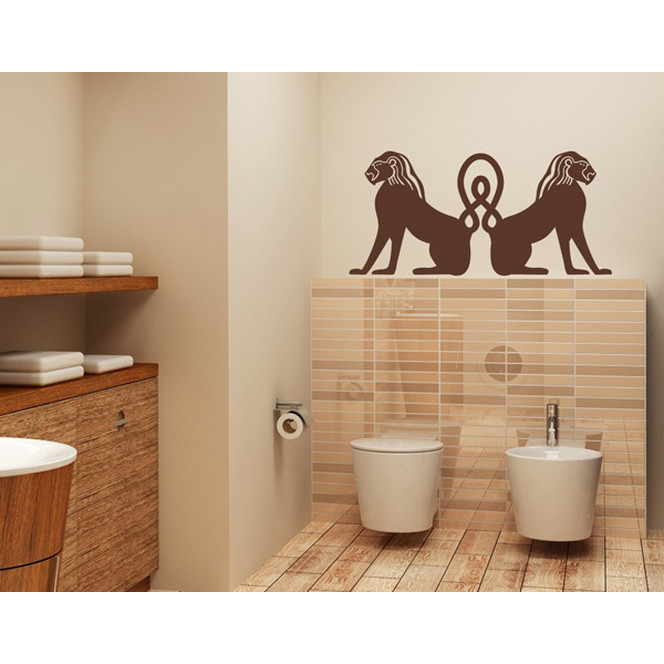 Wandtattoo Löwenwächter 