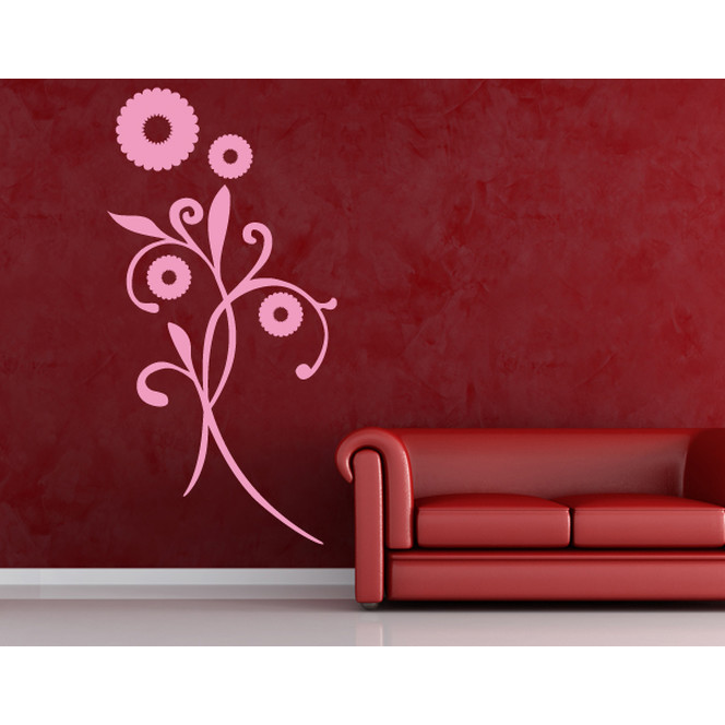 Wandtattoo Pflanzenranke