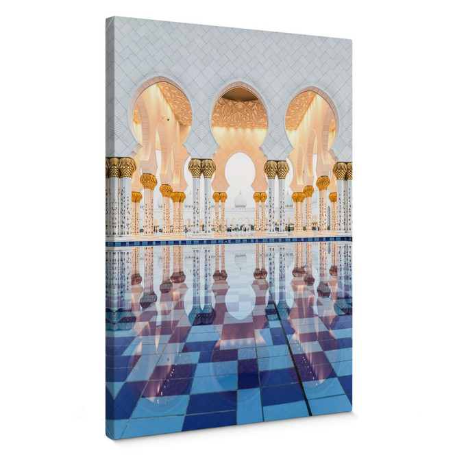 Leinwandbild Colombo - Sheikh Zayed Moschee in Abu Dhabi