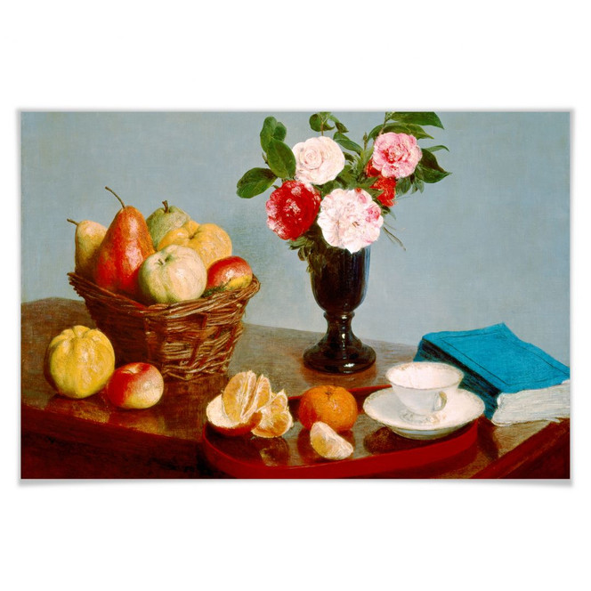 Poster Fantin-Latour - Stillleben