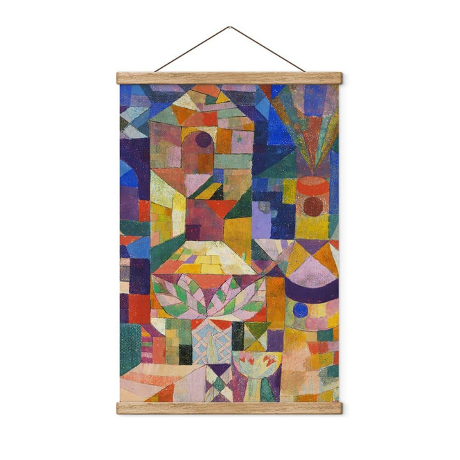 Stoffbild Burggarten - Klee