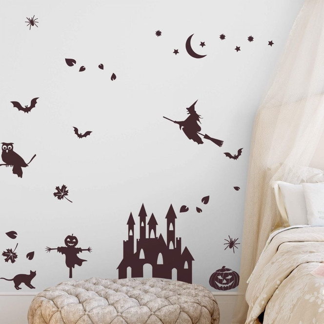 Wandtattoo Halloween-Set 2