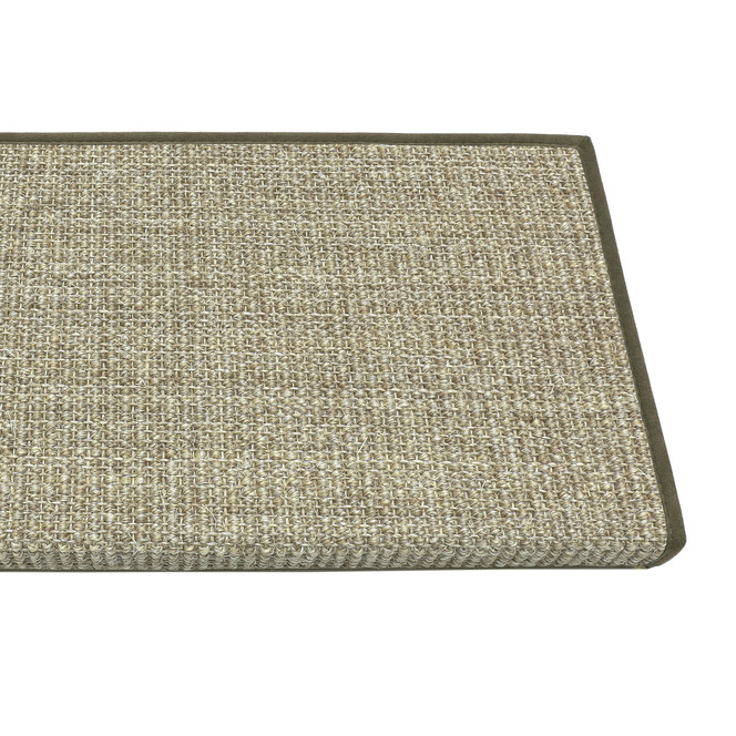 Diego Sisal Stufenmatte Rechteckig in Quartz