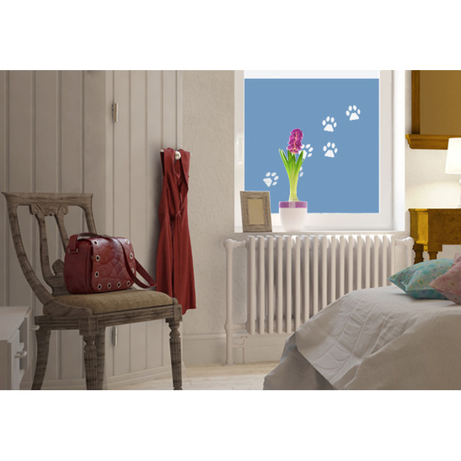 Glasdekor Katzenspur - Bild 1