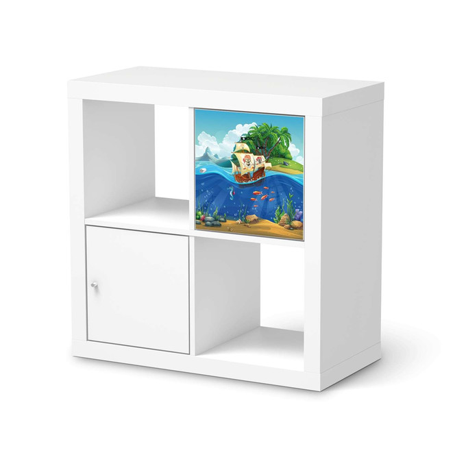 Klebefolie IKEA Expedit Regal Tür einzeln - Pirates- Bild 1