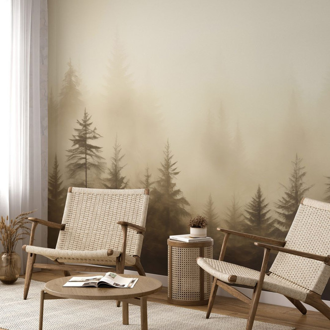 Landschaftstapete Big Pictures beige 4.50 x 2.70 m