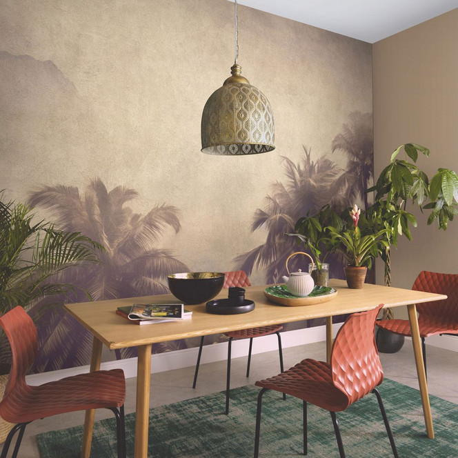 Landschaftstapete Big Pictures taupe 4.50 x 2.70 m