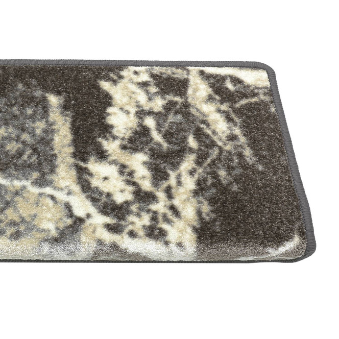 Noah Marble Stufenmatte Rechteckig Wunschmass in Beige-Braun