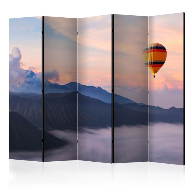 Paravent, Raumteiler freistehend, Trennwand - It Is Worth Dreaming II, 5-teilig - einseitig bedruckt - 225 x 172 cm