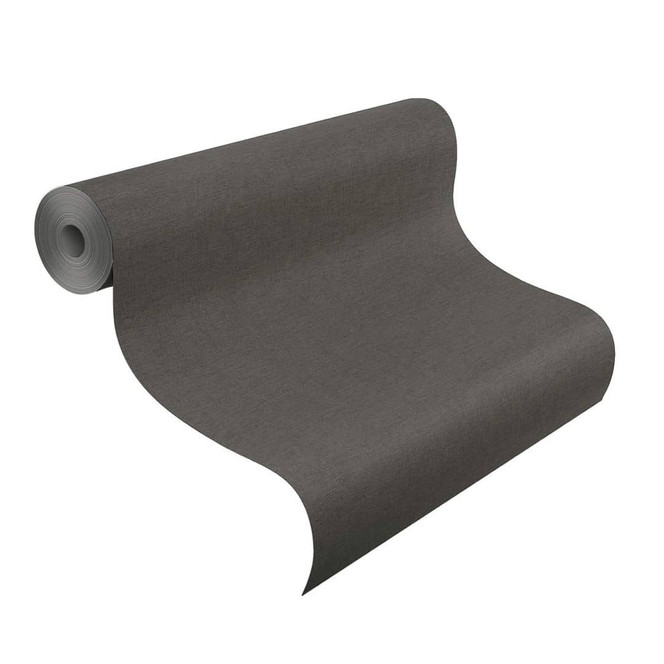 Rasch Vliestapete, Unitapete Salsa schwarz