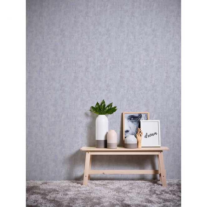 A.S. Création Kinderzimmertapete Little Love Vliestapete in Betonoptik grau, blau