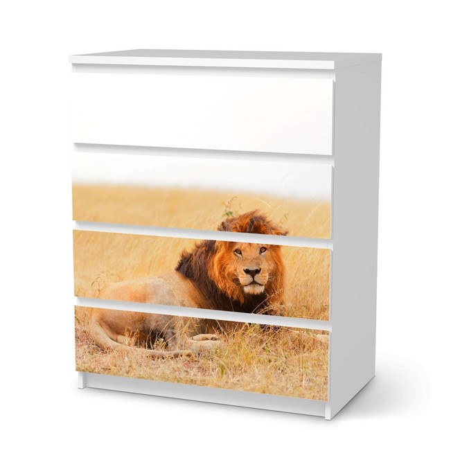 Folie IKEA Malm Kommode 4 Schubladen - Lion King- Bild 1