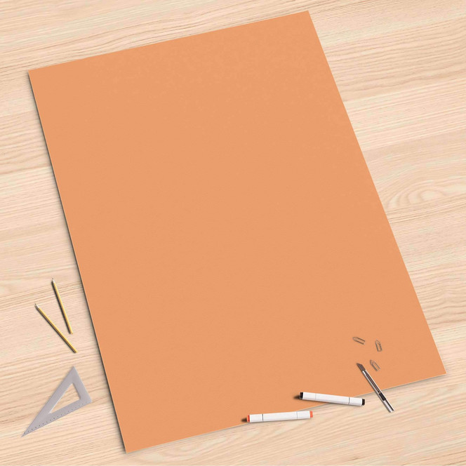 Folienbogen (80x120cm) - Orange Light- Bild 1
