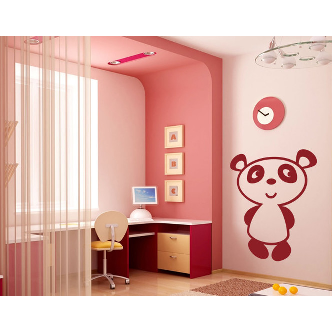 Wandtattoo Pandabär