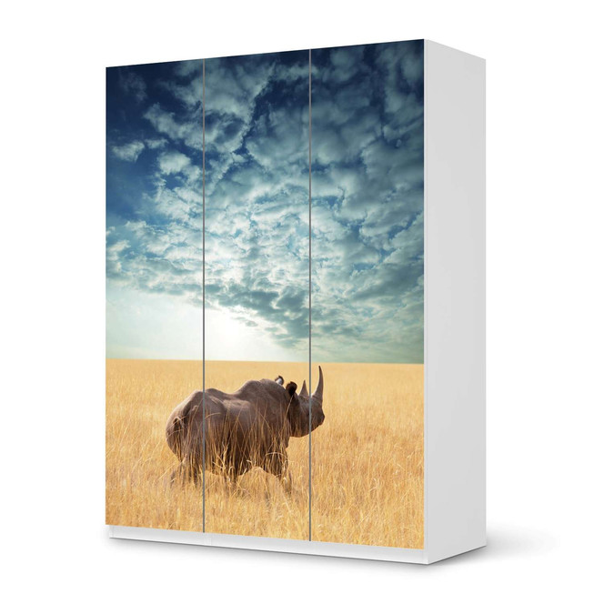 Folie IKEA Pax Schrank 201cm Höhe - 3 Türen - Rhino- Bild 1