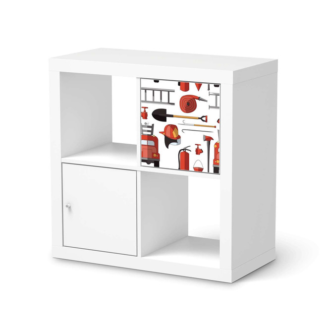 Klebefolie IKEA Expedit Regal Tür einzeln - Firefighter- Bild 1