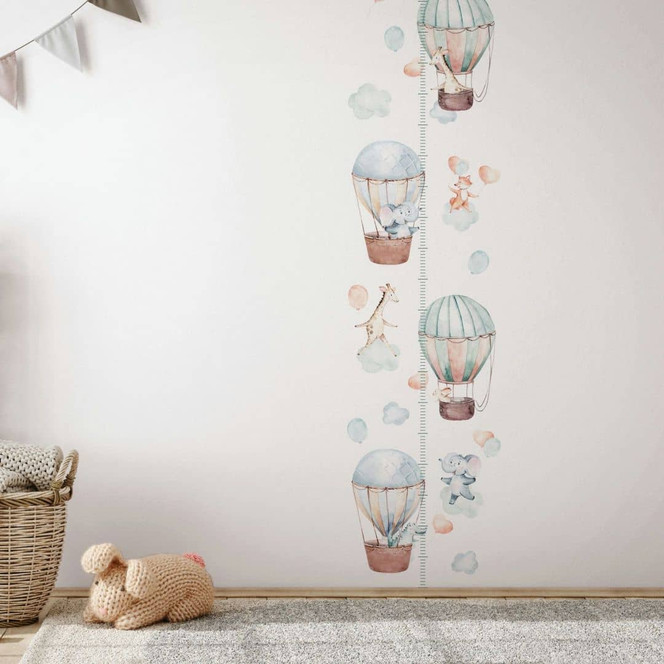 Selbstklebende Tapete Kindermotiv Massband Klebefolie Möbelfolie