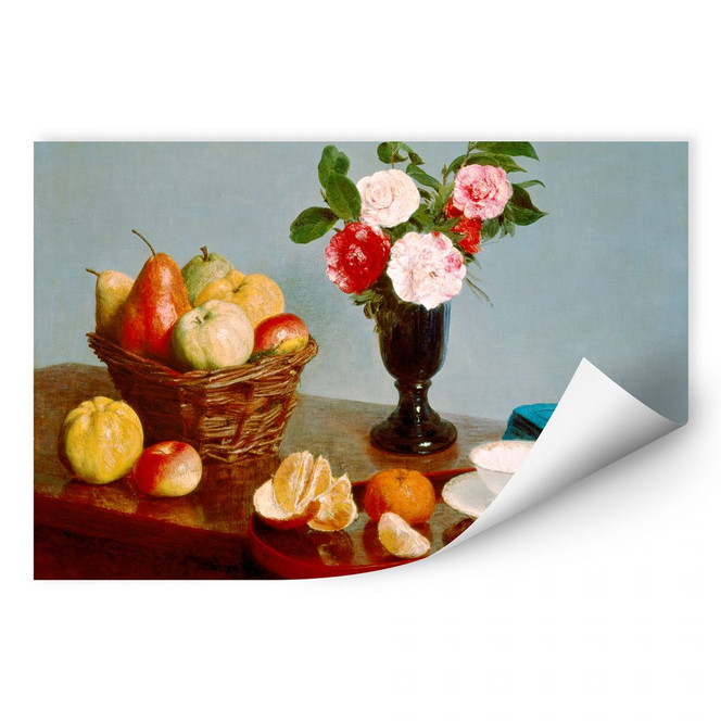 Wallprint Fantin-Latour - Stillleben