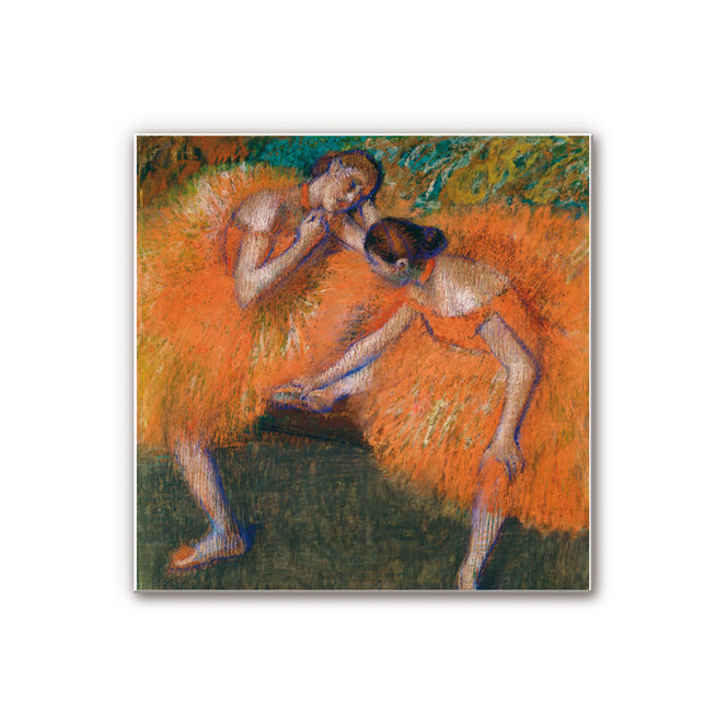 Wandbild Degas - Zwei Tänzerinnen