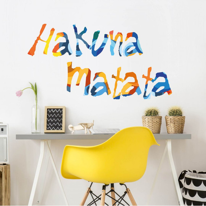 Wandsticker Hakuna Matata 4