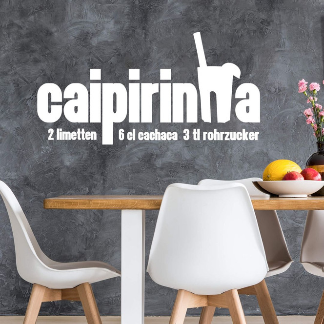 Wandtattoo Caipirinha
