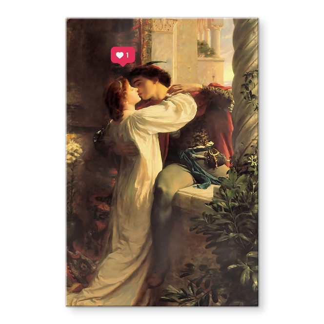 Acrylglasbild Like für die Liebe - The Art Concept