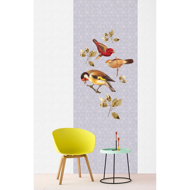 Livingwalls Fototapete Walls by Patel 2 brilliant birds panel 1 - Bild 1