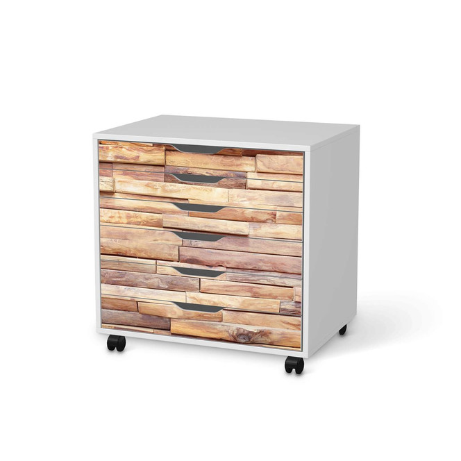 Möbelfolie IKEA Alex Rollcontainer 6 Schubladen - Artwood- Bild 1