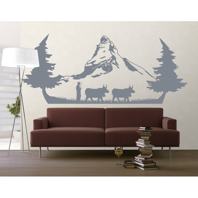 Wandtattoo Alm Idylle - Bild 1