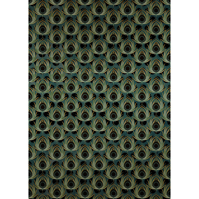 Fototapete Paon Vert