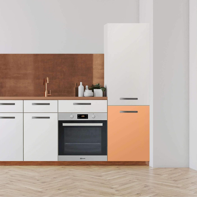 Klebefolie - Hochschrank (60x80cm) - Orange Light- Bild 1