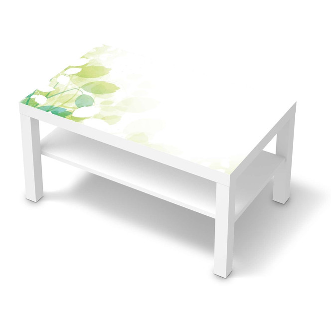 Möbelfolie IKEA Lack Tisch 90x55cm - Flower Light- Bild 1