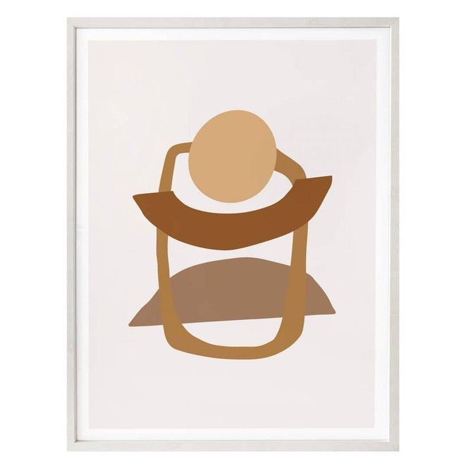 Poster Abstraktion in Balance